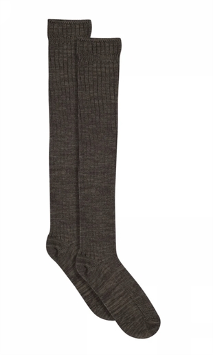 MP - Megan knee socks Brown melange